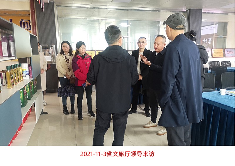 省文旅廳領(lǐng)導來訪